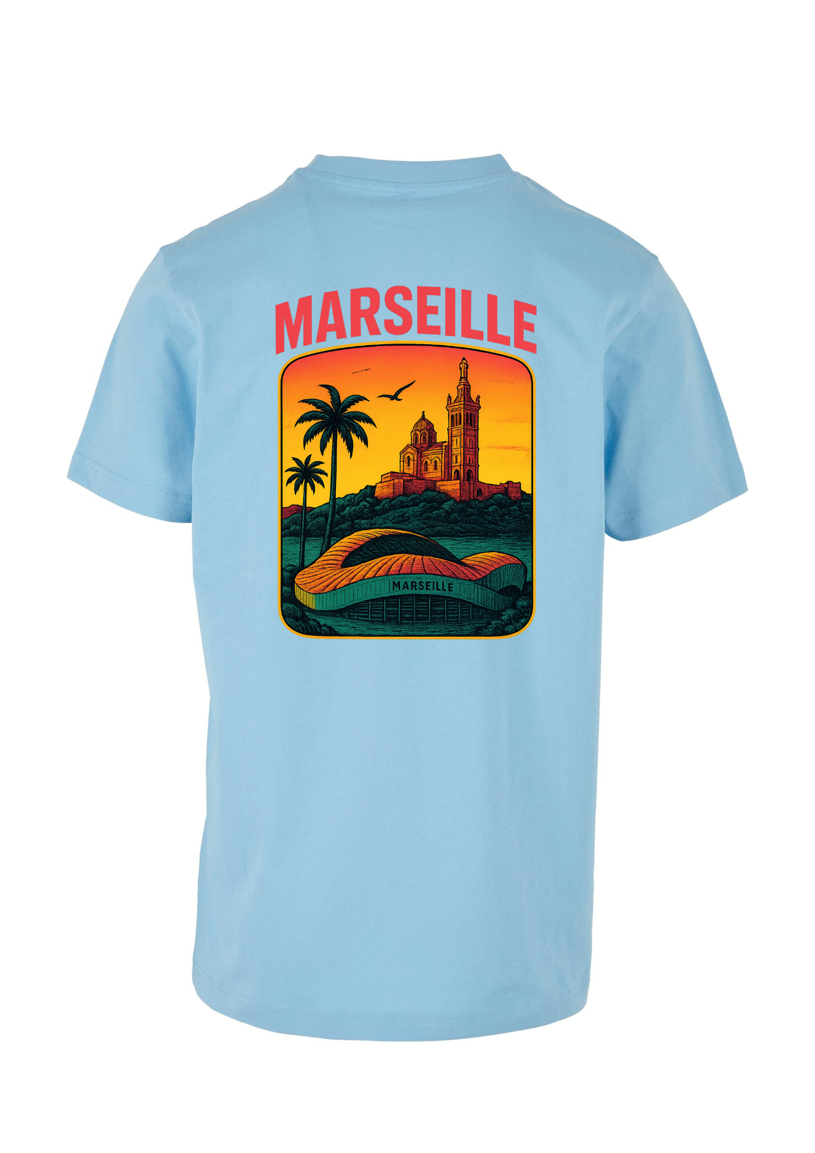 T-shirt Marseille SUNSET VIBES