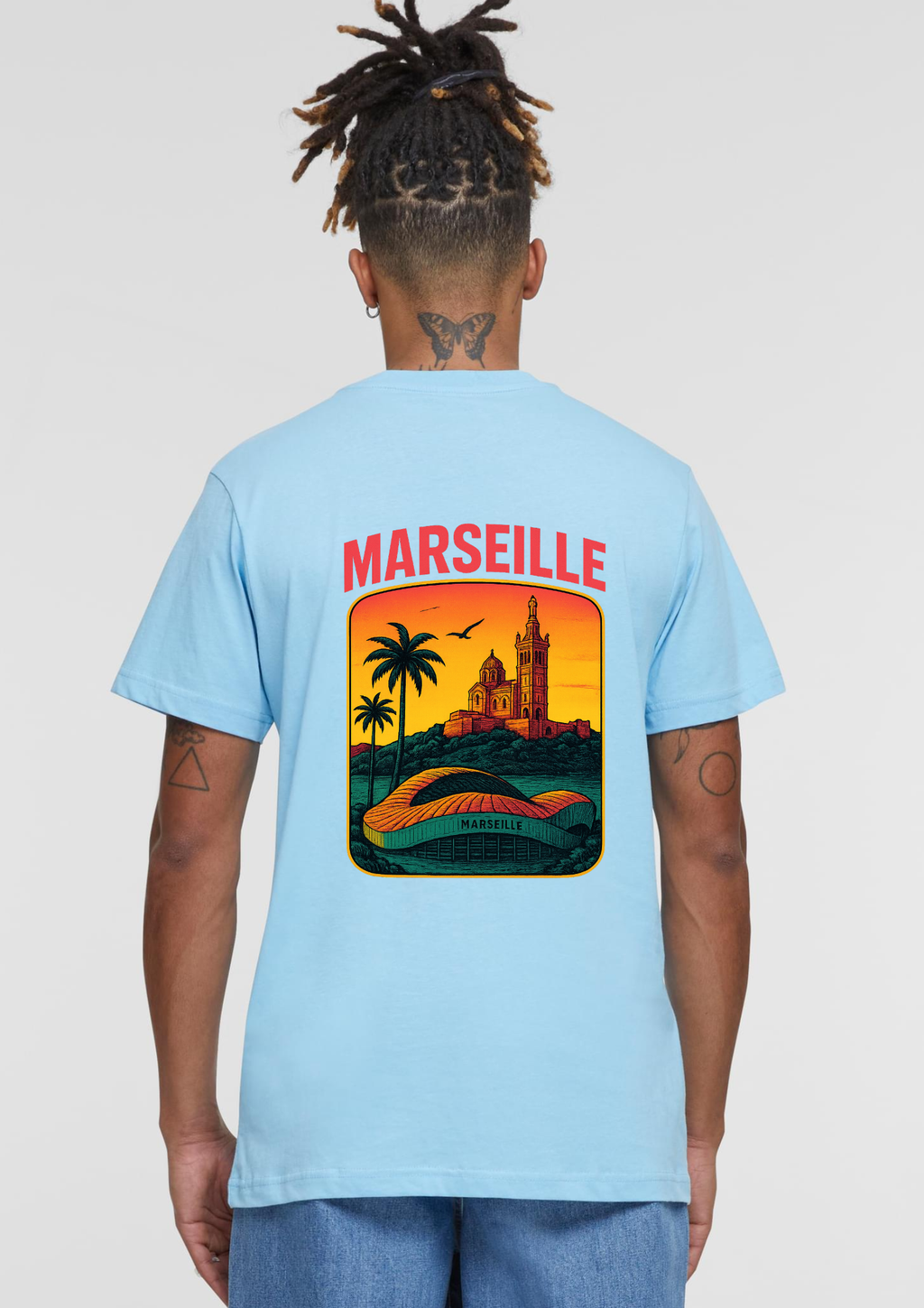 T-shirt Marseille SUNSET VIBES