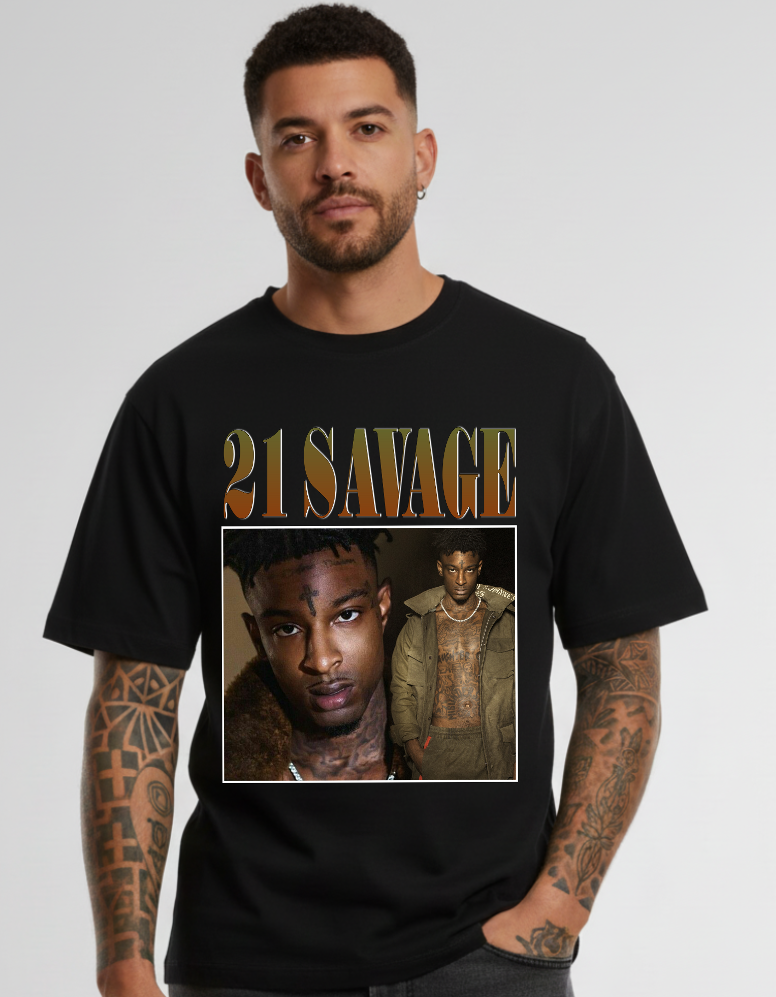 T-shirt Bootleg 21 Savage