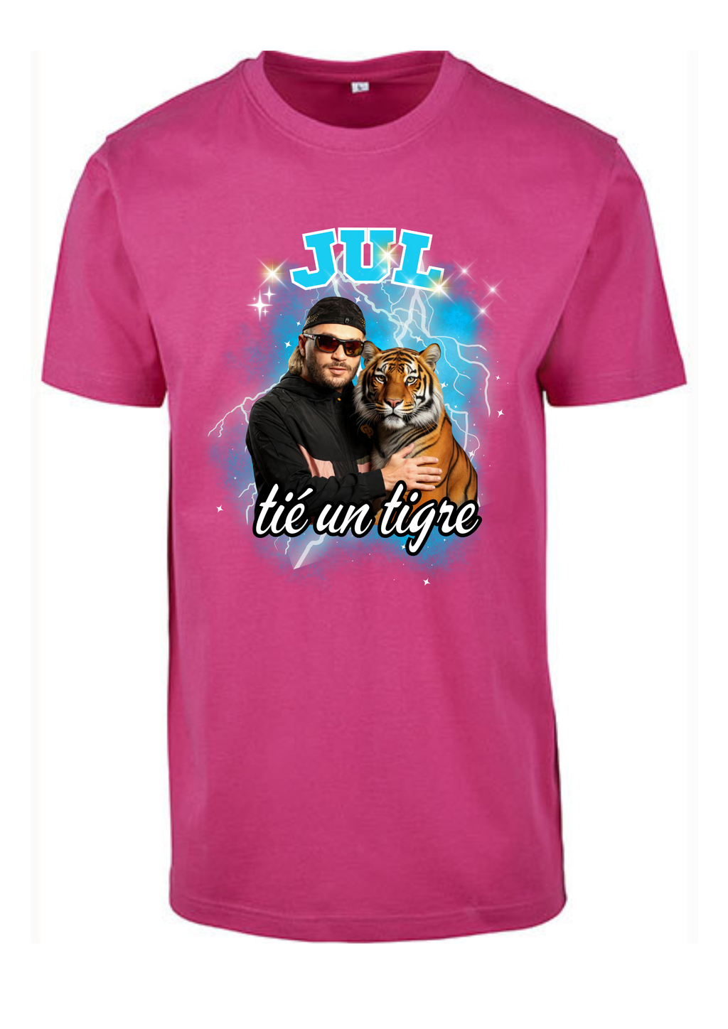 T-shirt Jul "Tié un Tigre" Bootleg – Driptee