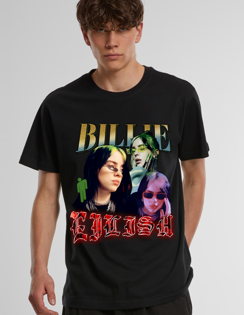 T-shirt Bootleg Billie Eilish