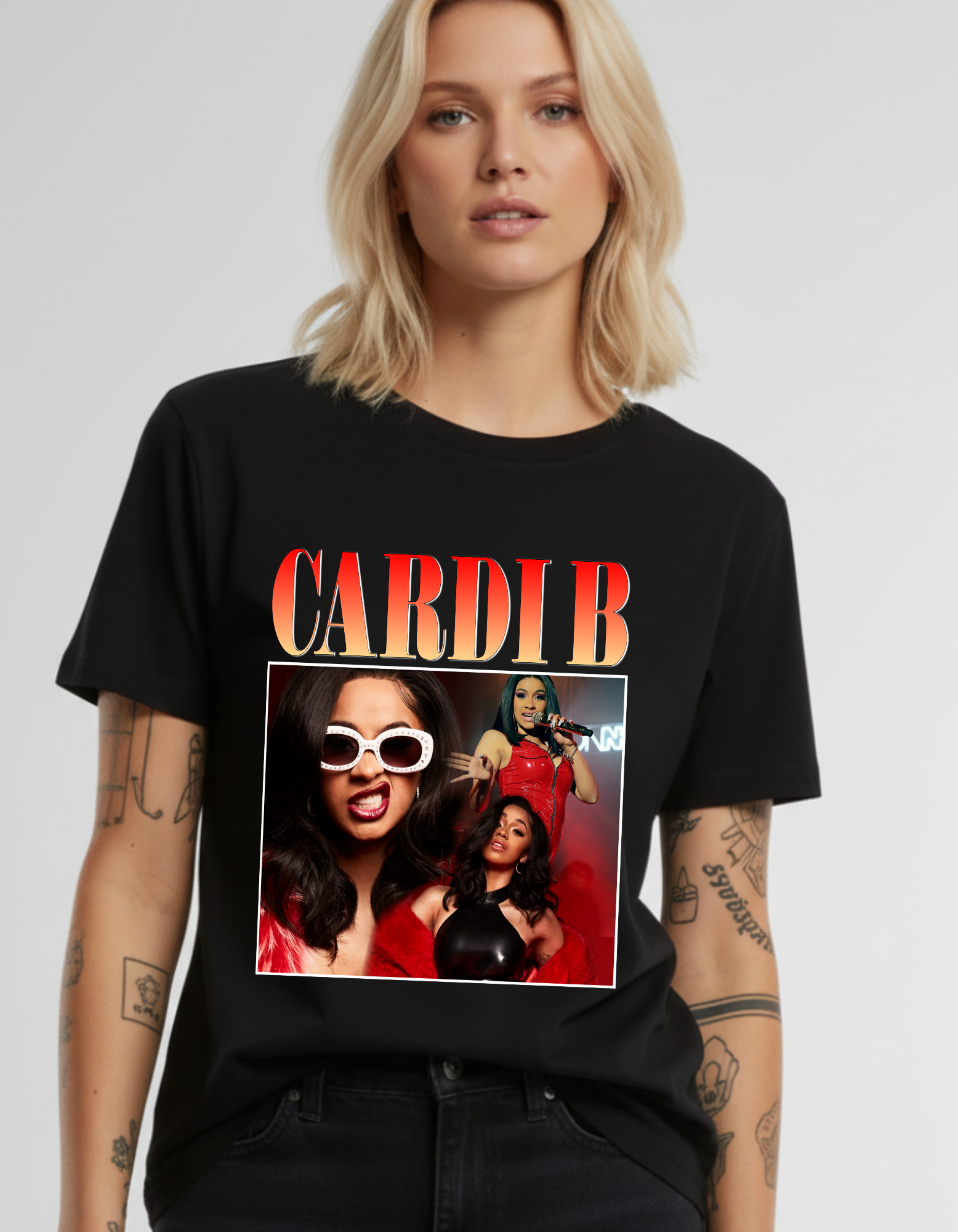 T-shirt Bootleg Cardi B