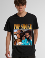 T-shirt Bootleg Pop Smoke