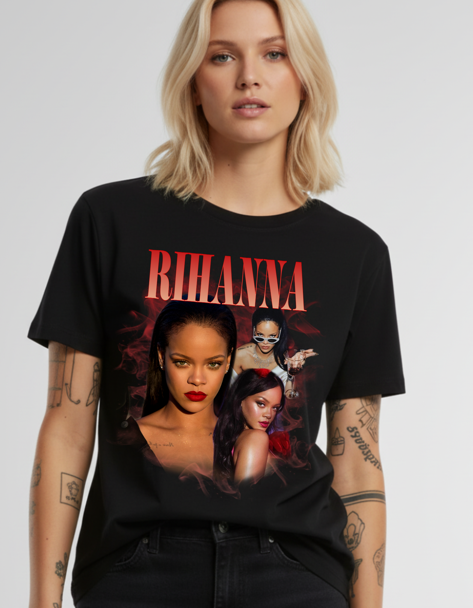 T-shirt Bootleg Rihanna
