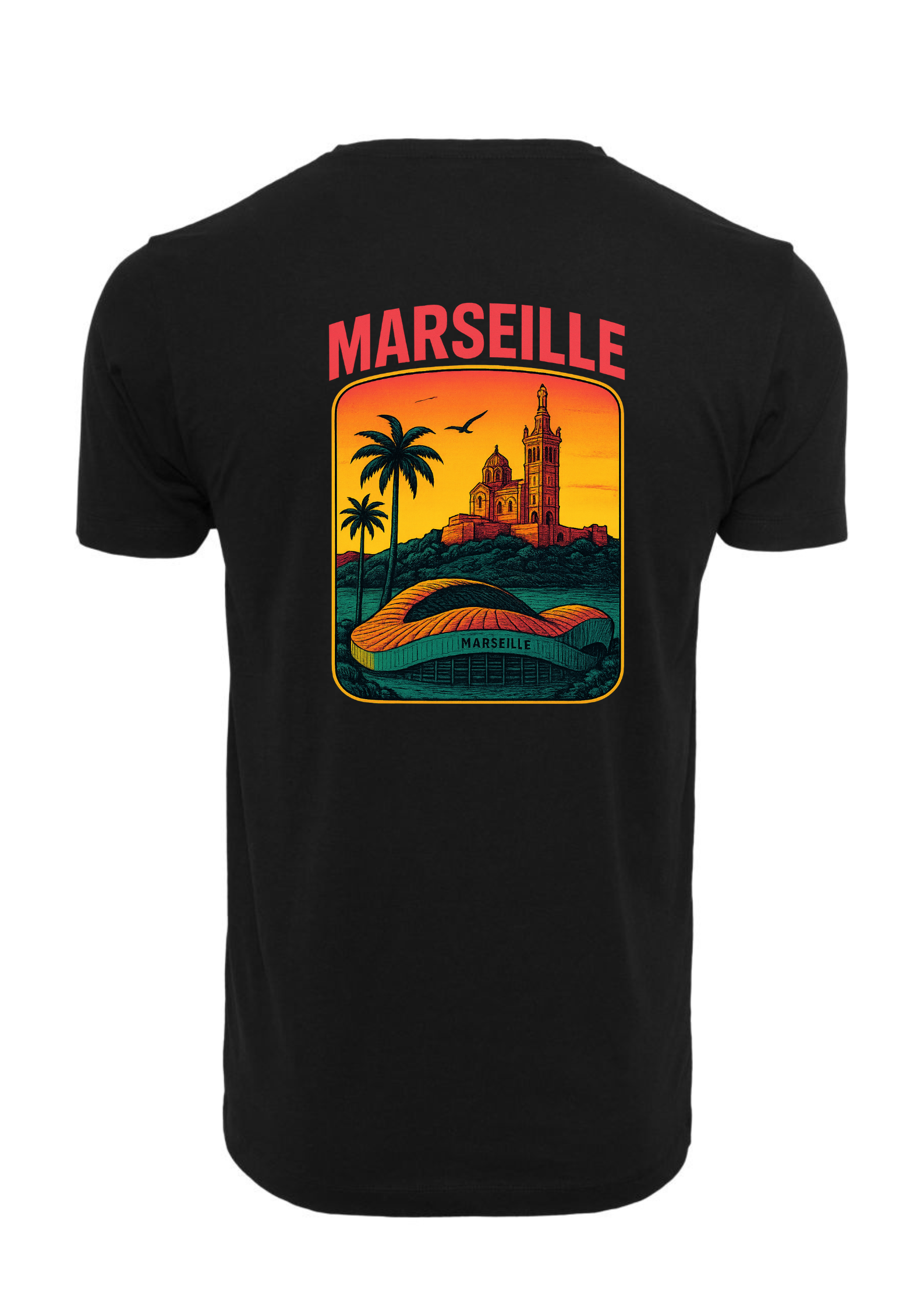 T-shirt Marseille SUNSET VIBES