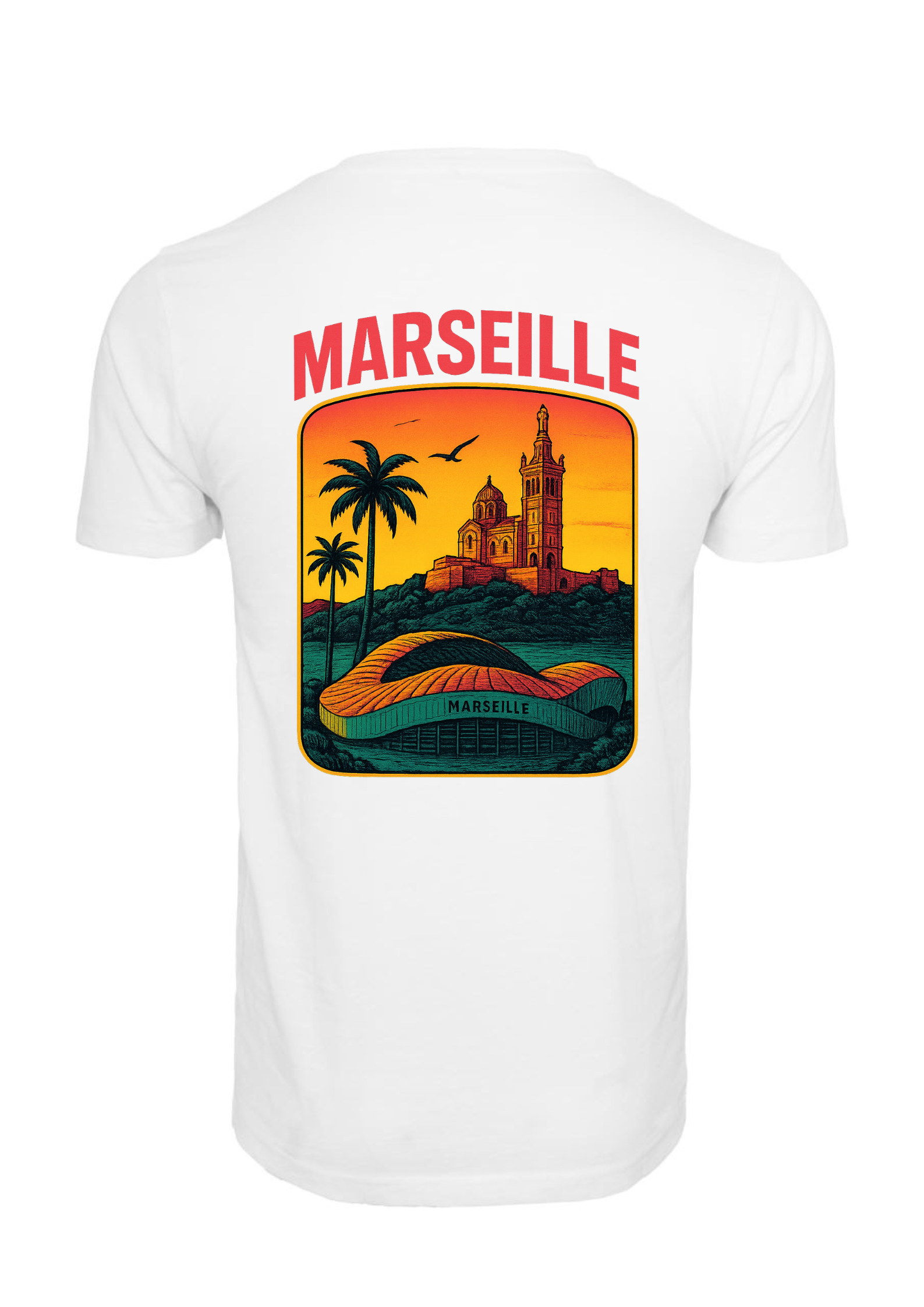 T-shirt Marseille SUNSET VIBES