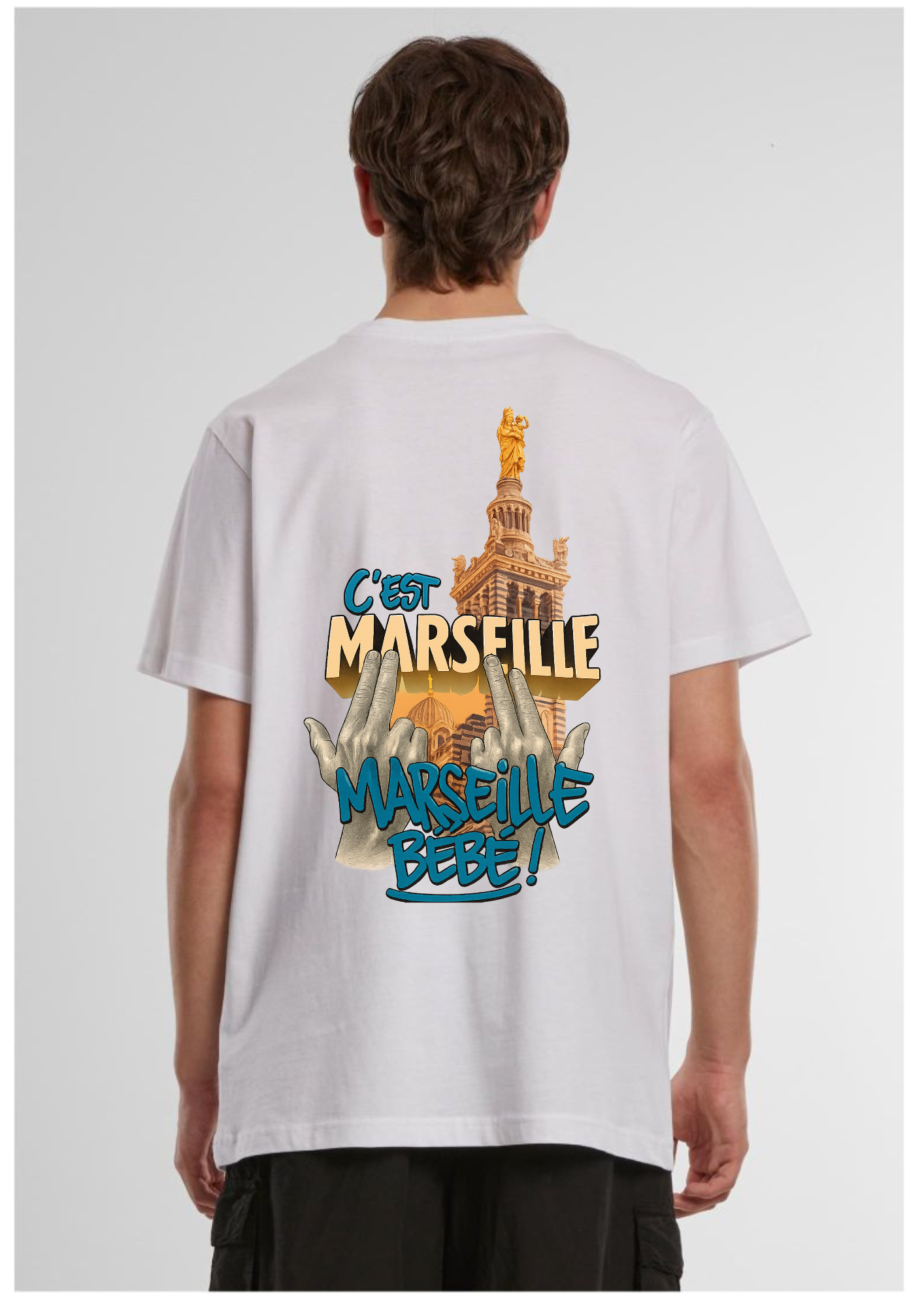 T-shirt c'est Marseille Bébé