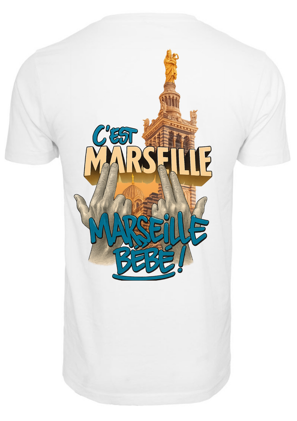 T-shirt c'est Marseille Bébé