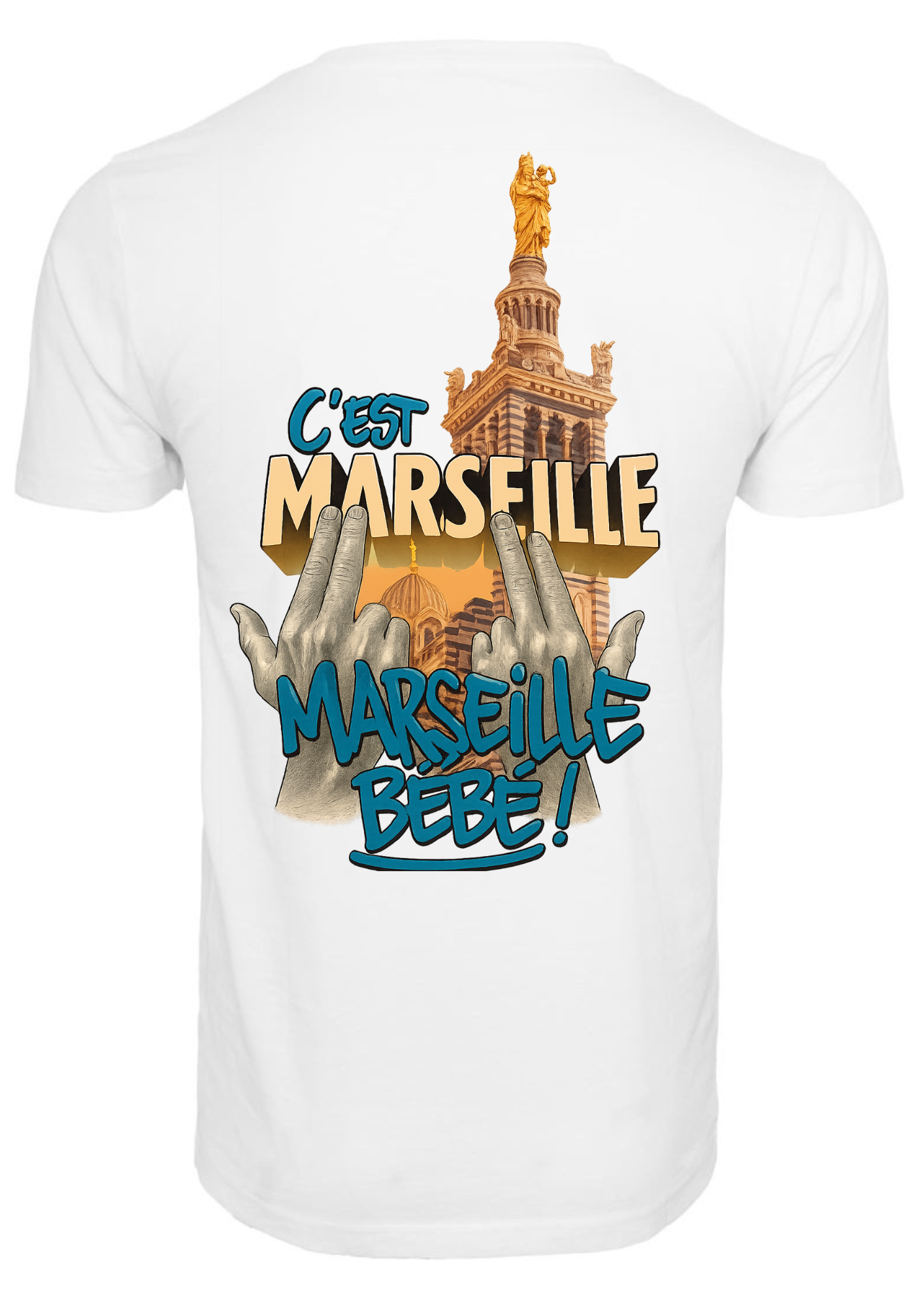 T-shirt c'est Marseille Bébé