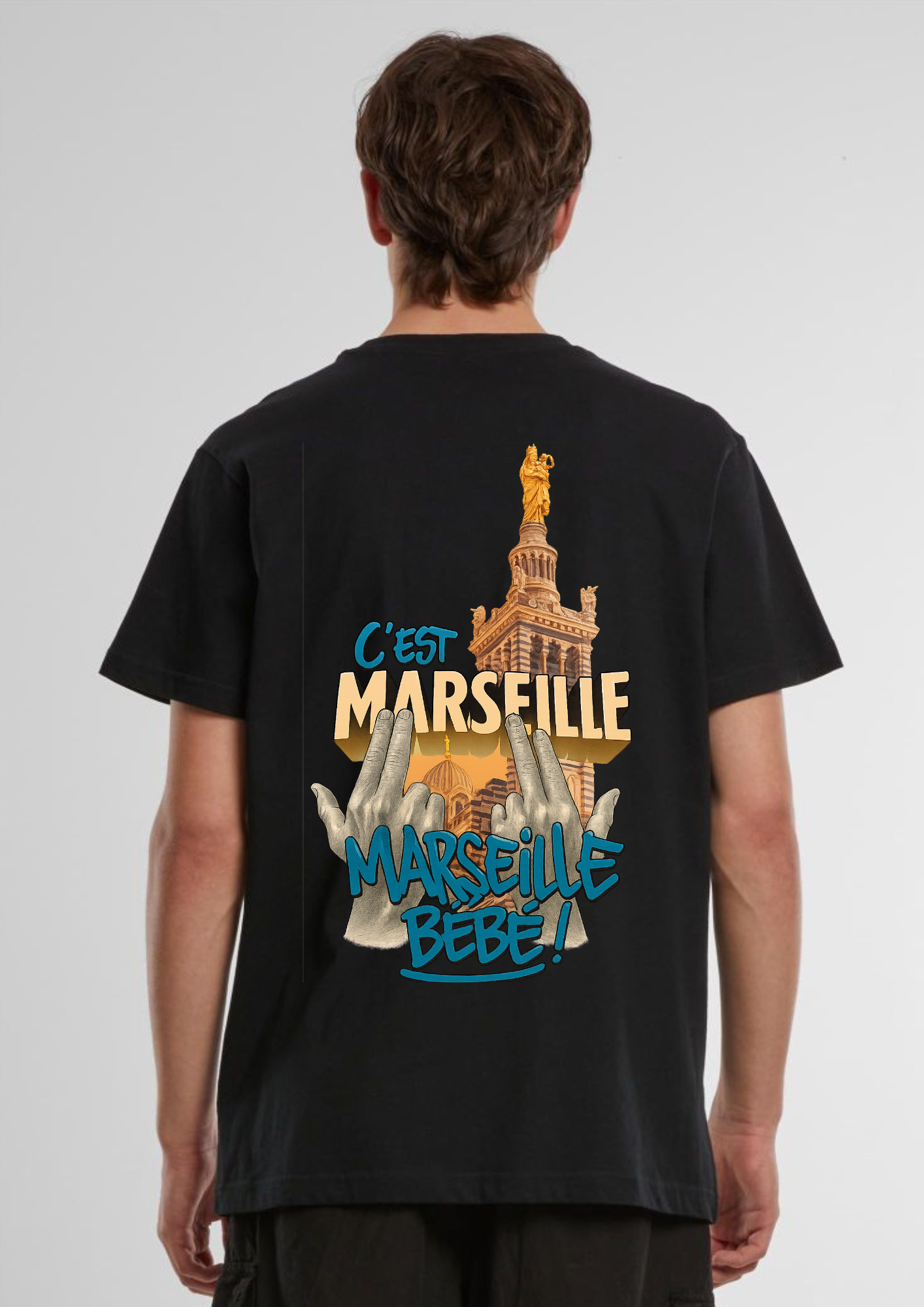 T-shirt c'est Marseille Bébé