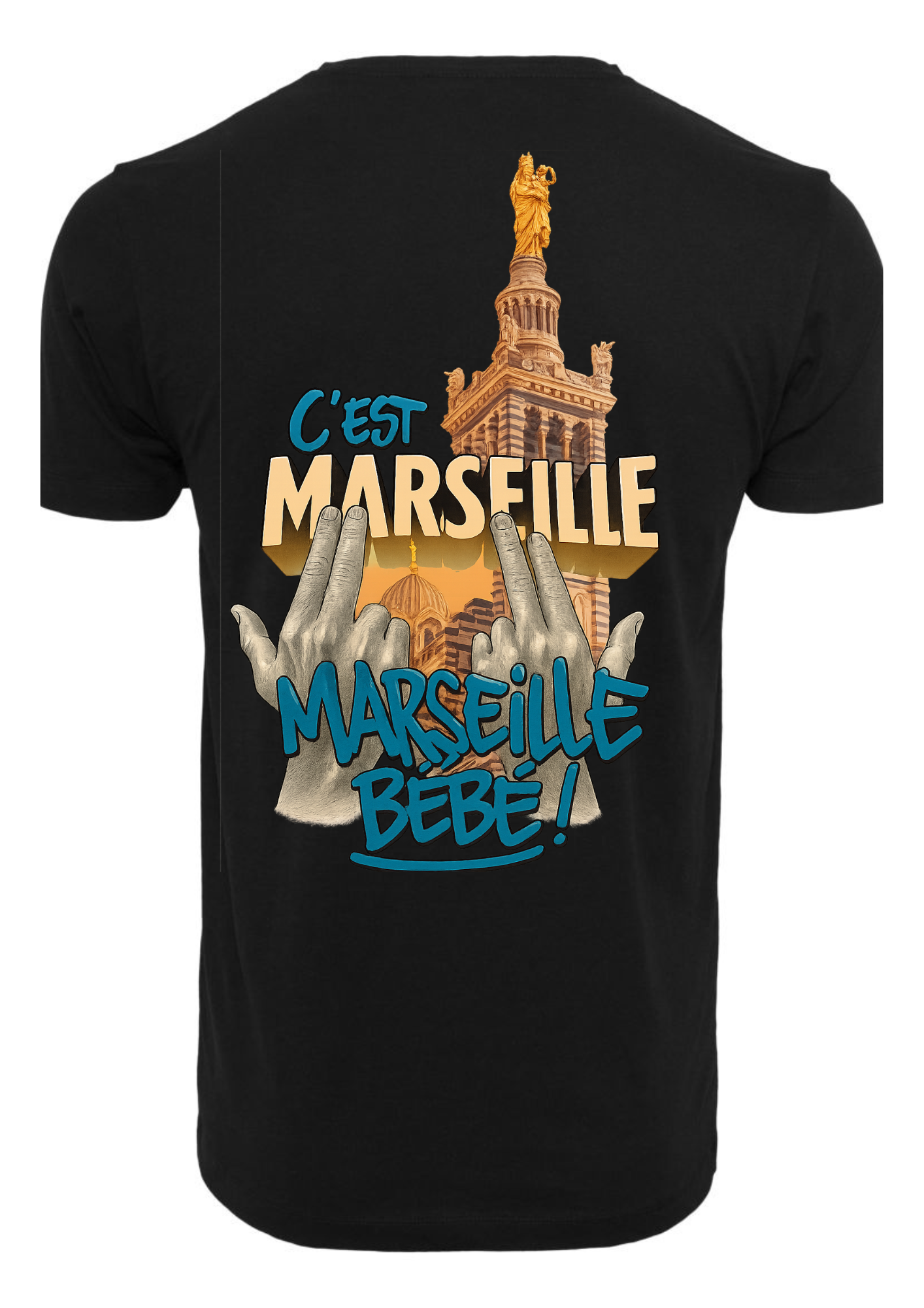 T-shirt c'est Marseille Bébé